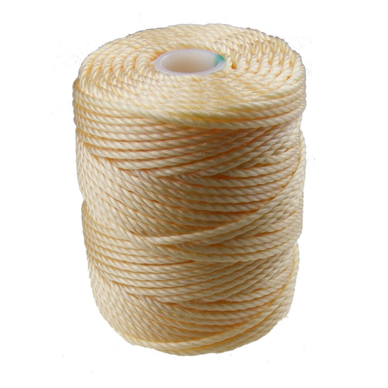 C-Lon Tex 400 Heavy Weight Bead Cord, Cream - 1.0mm, 36 Yard Spool